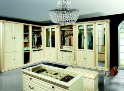 Element Model V2D-14 for Walk-In Closet Wardrobe Italian Furniture